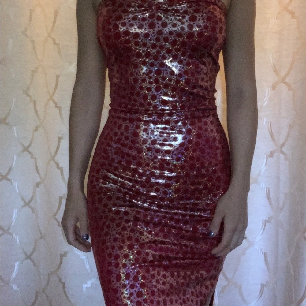 Red lava gown /sexy devil gown/ phoenix costume